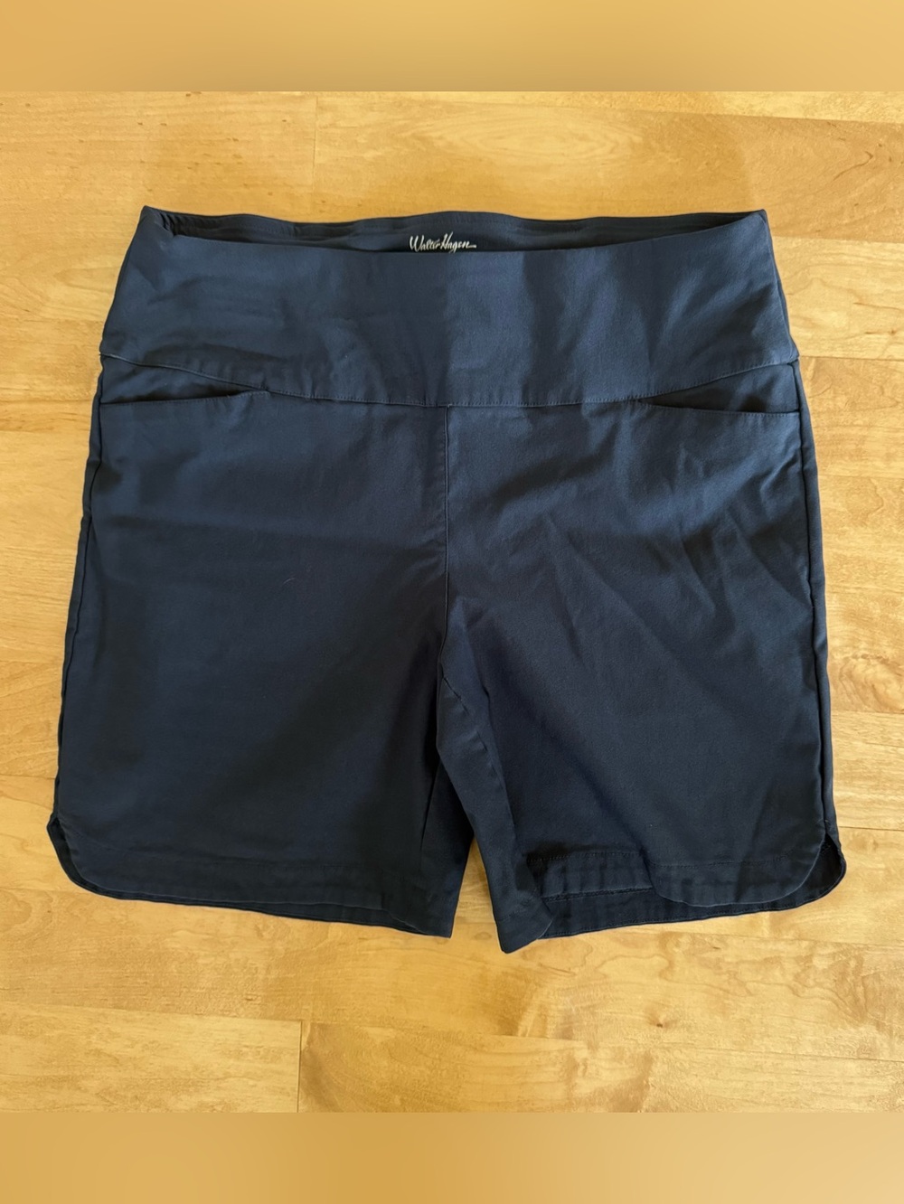 Lady Hagen Performance 7" Tummy Control Women's Athletic Golf Shorts - Navy - XL